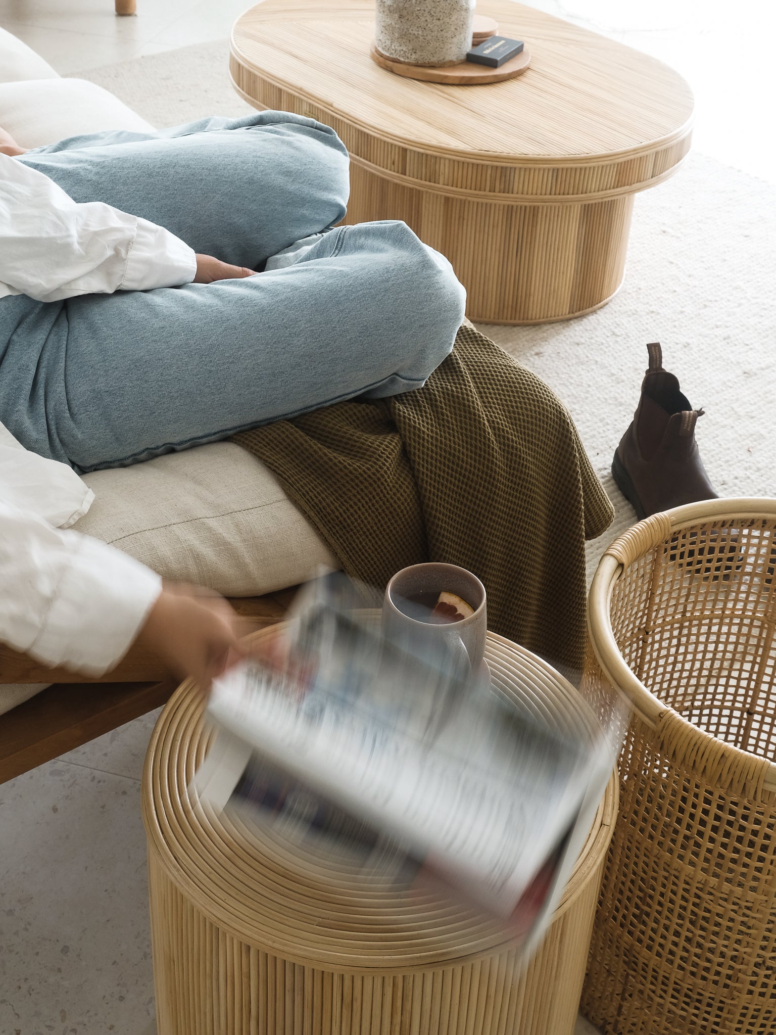 Side Tables + Stools